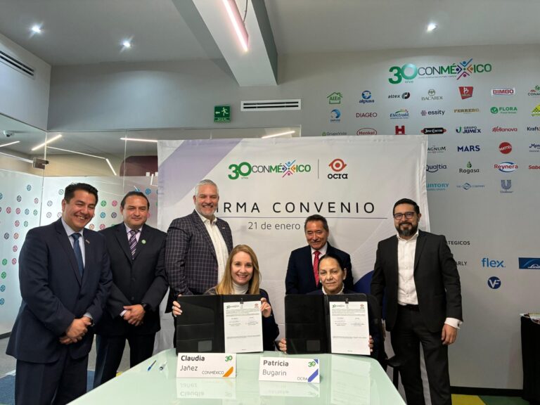 Convenio de colaboración ConMéxico y OCRA